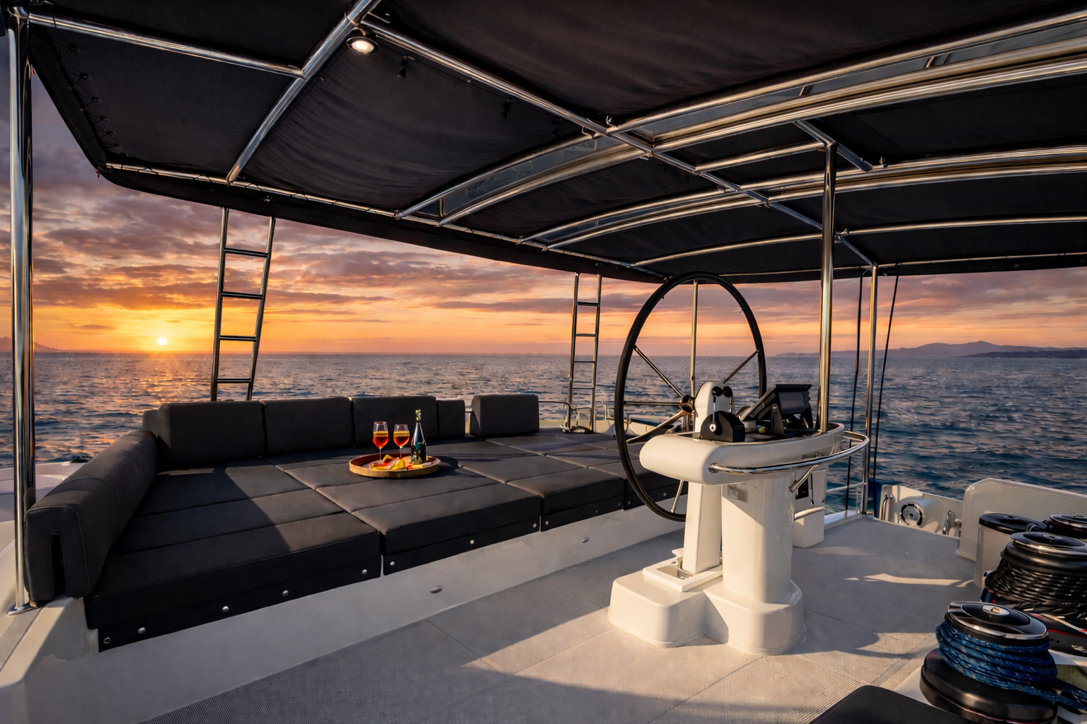 Ace of Diamonds - 52 ft crewed catamaran